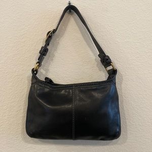 Coach - Black Leather Purse